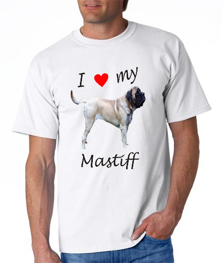 Dogs - Mastiff Picture on a Mens Shirt